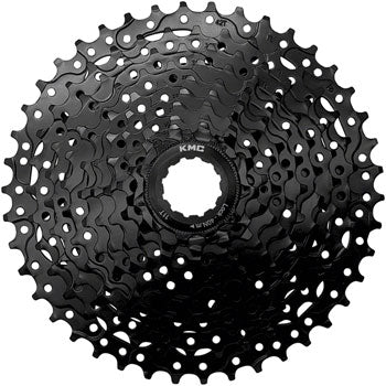 KMC REACT Cassette - 10-Speed, 11-42t, HG Driver Compatible, Black