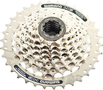 Shimano CS-HG41 Cassette - 8 Speed, 11-34t, Silver, Mega Range