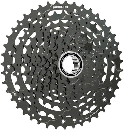 Shimano CUES CS-LG400-10 Cassette - 10 Speed, 11-43t, LINKGLIDE, Black