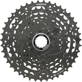 Shimano CUES CS-LG400-10 Cassette - 10 Speed, 11-43t, LINKGLIDE, Black