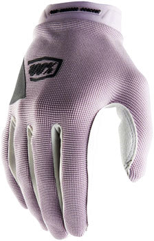 100% Ridecamp Gloves - Lavender, Full Finger, Women's