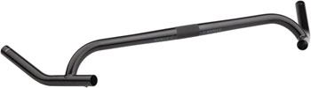 Surly Corner Bar Handlebar - 25.4mm clamp, 50cm Width, Chromoly, Black