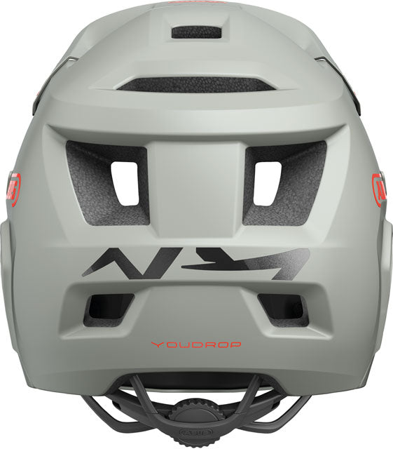 Abus YouDrop FF Helmet - Chalk Gray, Small