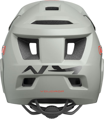 Abus YouDrop FF Helmet - Chalk Gray, Small