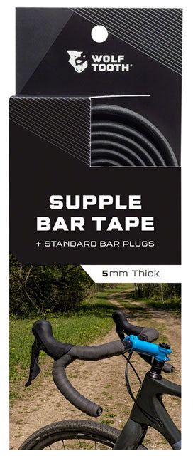 Wolf Tooth Components Supple Bar Tape - Black