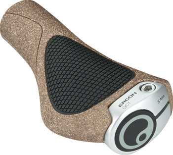 Ergon GC1 BioKork Grips - Lock-On, Black/Tan