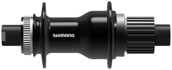 Shimano Deore SLX FH-TC500 Rear Hub - 12 x 148mm, Center-Lock, Micro Spline, Black, 32H