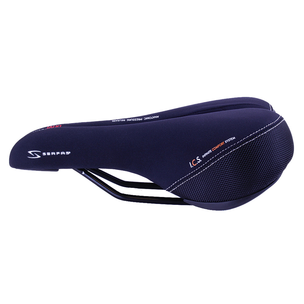 Serfas DDM-CT Dual Density® Men’s Comfort W/Cutout & Lycra Cover Saddle