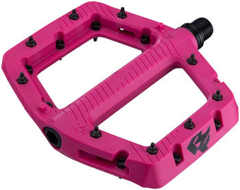 RaceFace Chester Pedals - Platform, Composite, 9/16", Large, Magenta