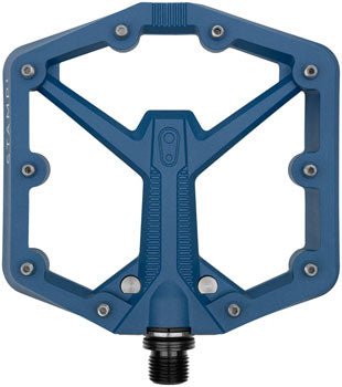 Crankbrothers Stamp 1 Gen 2 Pedals - Platform, Composite, 9/16", Navy, Large