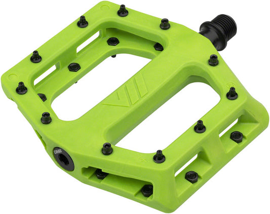 DMR V11 Pedals - Platform, Composite, 9/16", Green