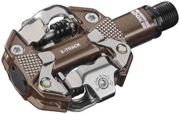 LOOK X-TRACK Pedals - Dual Sided Clipless, Chromoly, 9/16", Gravel Edition