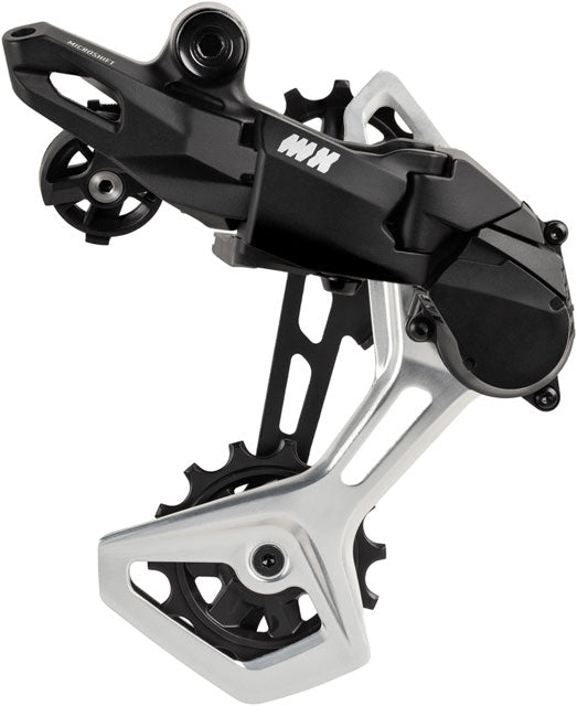 microSHIFT Advent MX 1x11-Speed Groupset - MX Trail Shifter, MX Pro Rear Derailleur, Aluminum Cage, Clutch, 11-50t Cassette, For XD Driver