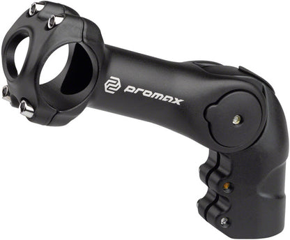 Promax MA-595 31.8mm, Length 110mm, Adjustable Threadless Stem Black