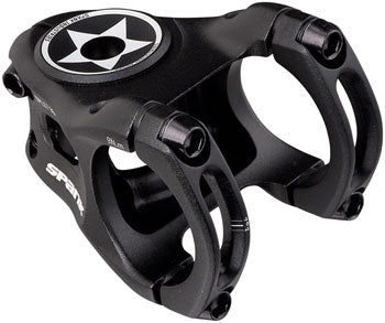 Spank Split 35 Stem - 35mm, 35 Clamp, +/-0, 1 1/8", Aluminum, Black