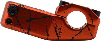 Stolen Slab BMX Stem - Top Load, Orange Splatter