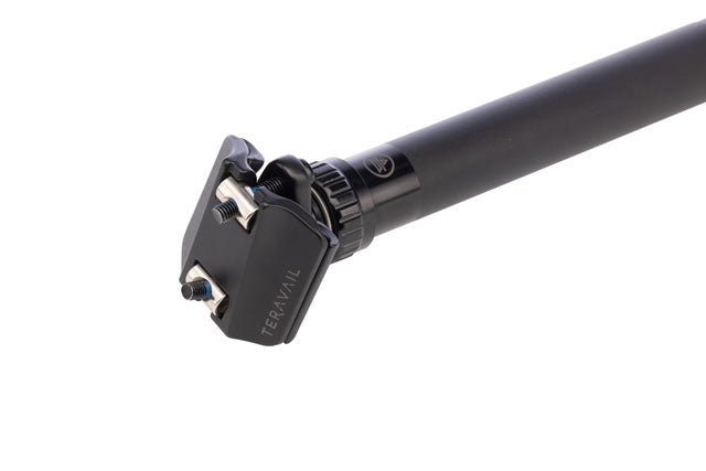 Teravail Telec Dropper Seatpost - 31.6 x 385mm, 125mm Travel, Black, No Remote