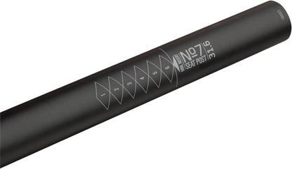 WHISKY No.7 Carbon Seatpost - 31.6 x 400mm, 18mm Offset, Matte Carbon