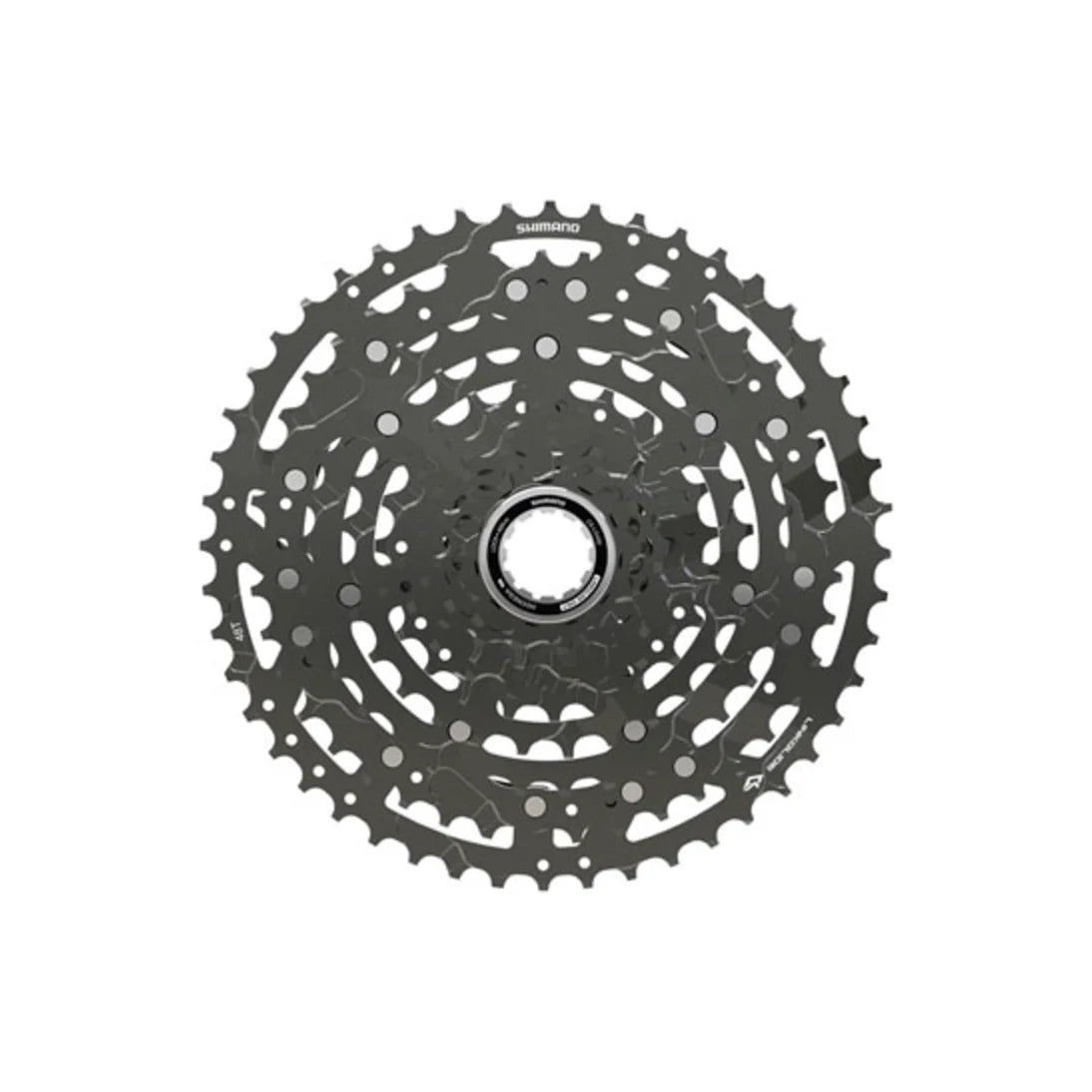 Shimano CUES CS-LG400-10 Cassette - 10-Speed, 11-48t, LINKGLIDE, Black