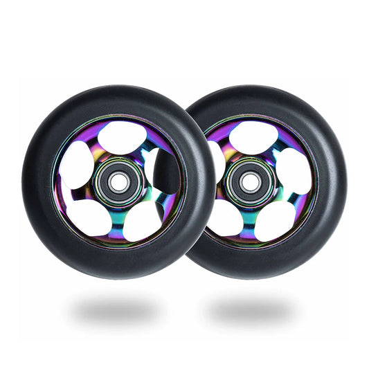 Root Industries - 100mm Re-Entry Wheels - Black / Rocket Fuel