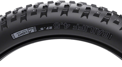 WTB Bailiff Tire - 27.5 x 4.5, TCS Tubeless, Folding, Black, Light/Fast Rolling, DNA, Studded