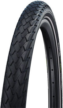 Schwalbe Green Marathon Tire - 700 x 32, Clincher, Wire, Black/Reflective, Performance Line, GreenGuard, TwinSkin, Addix