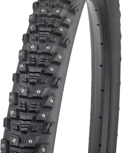 45NRTH Kahva Tire - 29 x 2.25, Tubeless, Folding, Black, 60 TPI, 252 Concave Carbide Studs