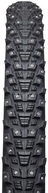 45NRTH Kahva Tire - 29 x 2.25, Clincher, Wire, Black, 33 TPI, 252 Carbide Steel Studs