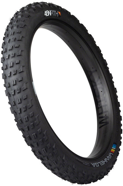 45NRTH Vanhelga Tire - 26 x 4.2, Tubeless, Folding, Black, 120 TPI