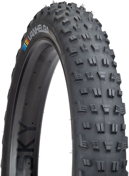 45NRTH Vanhelga Tire - 26 x 4.2, Tubeless, Folding, Black, 120 TPI