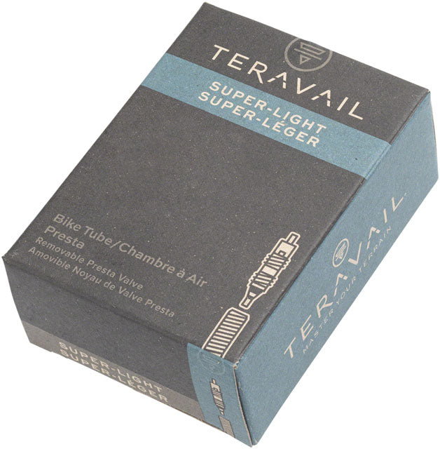 Teravail Superlight Tube - 700 x 20 - 28mm, 48mm Presta Tube Valve