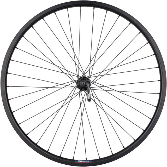 Quality Wheels Value HD Series Front Wheel - 26", QR x 100mm, Rim Brake, Black