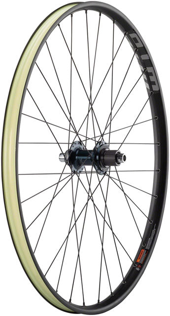 Quality Wheels Shimano SLX / WTB ST i30 Rear Wheel - 27.5", 12 x 148mm, Center-Lock, Micro Spline, Black