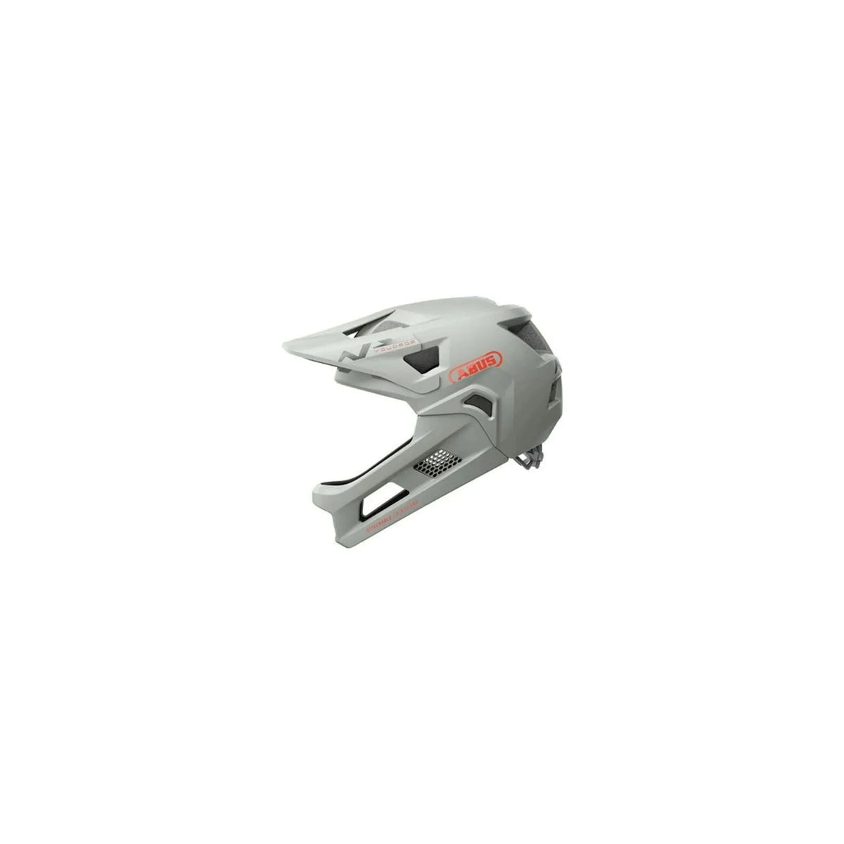 Abus YouDrop FF Helmet - Chalk Gray, Small (Bicycle Helmets) – front profile