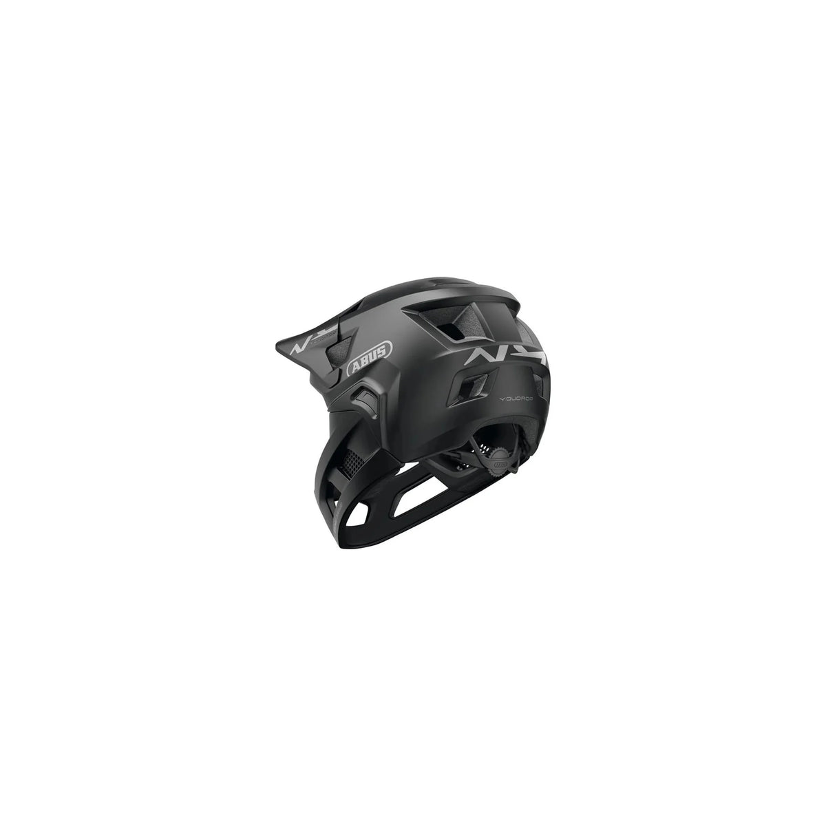 Abus YouDrop FF Helmet - Velvet Black, Small (Bicycle Helmets) – close-up detail