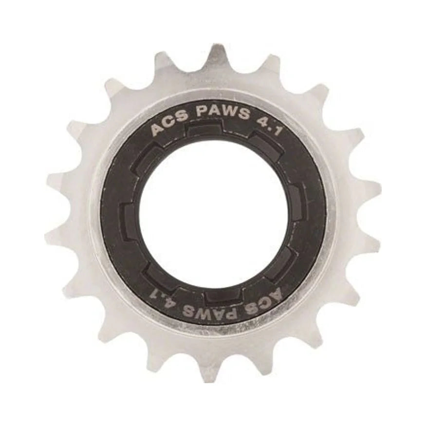 ACS PAWS 4.1 Freewheel - 18t, Nickel (Bicycle Cassettes & Freewheels) – studio product photo