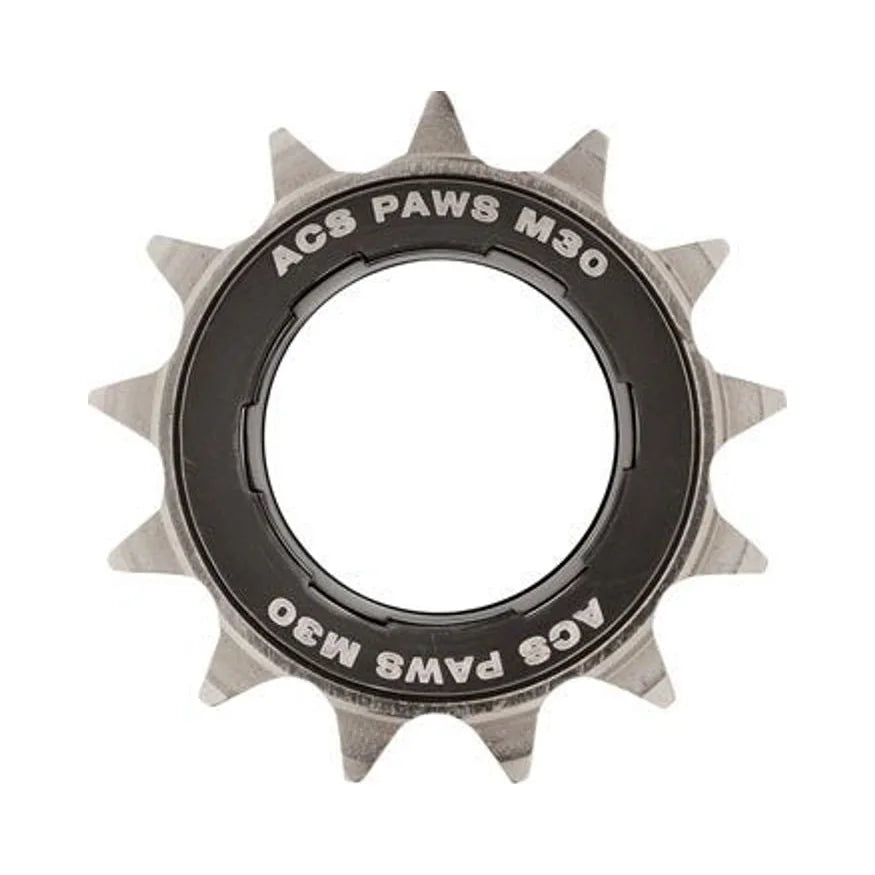 ACS PAWS M30 Freewheel - 13t, Nickel (Bicycle Cassettes & Freewheels) – studio product photo