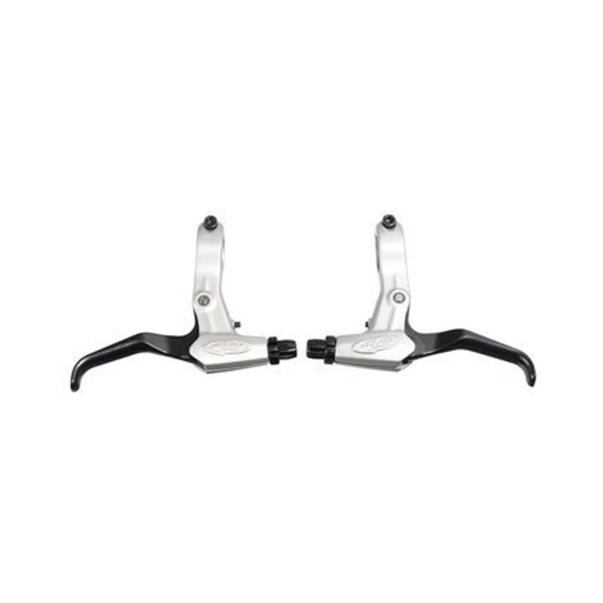 Avid FR-5 Lever Set Silver/Black (Bicycle Brake Levers) – studio product photo