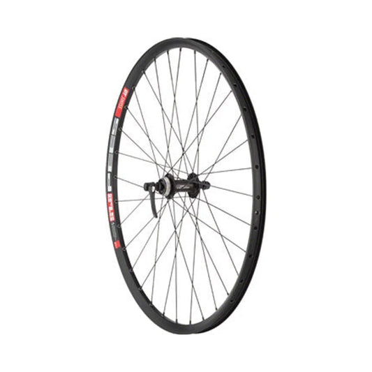 Quality Wheels Deore M610/DT 533d Front Wheel - 29", QR x 100mm, Center-Lock, Black – Basic Replacement Quality Wheels Deore M610/DT 533d Front Wheel - 29", QR x 100mm, Center-Lock, Black (Bicycle Wheels)