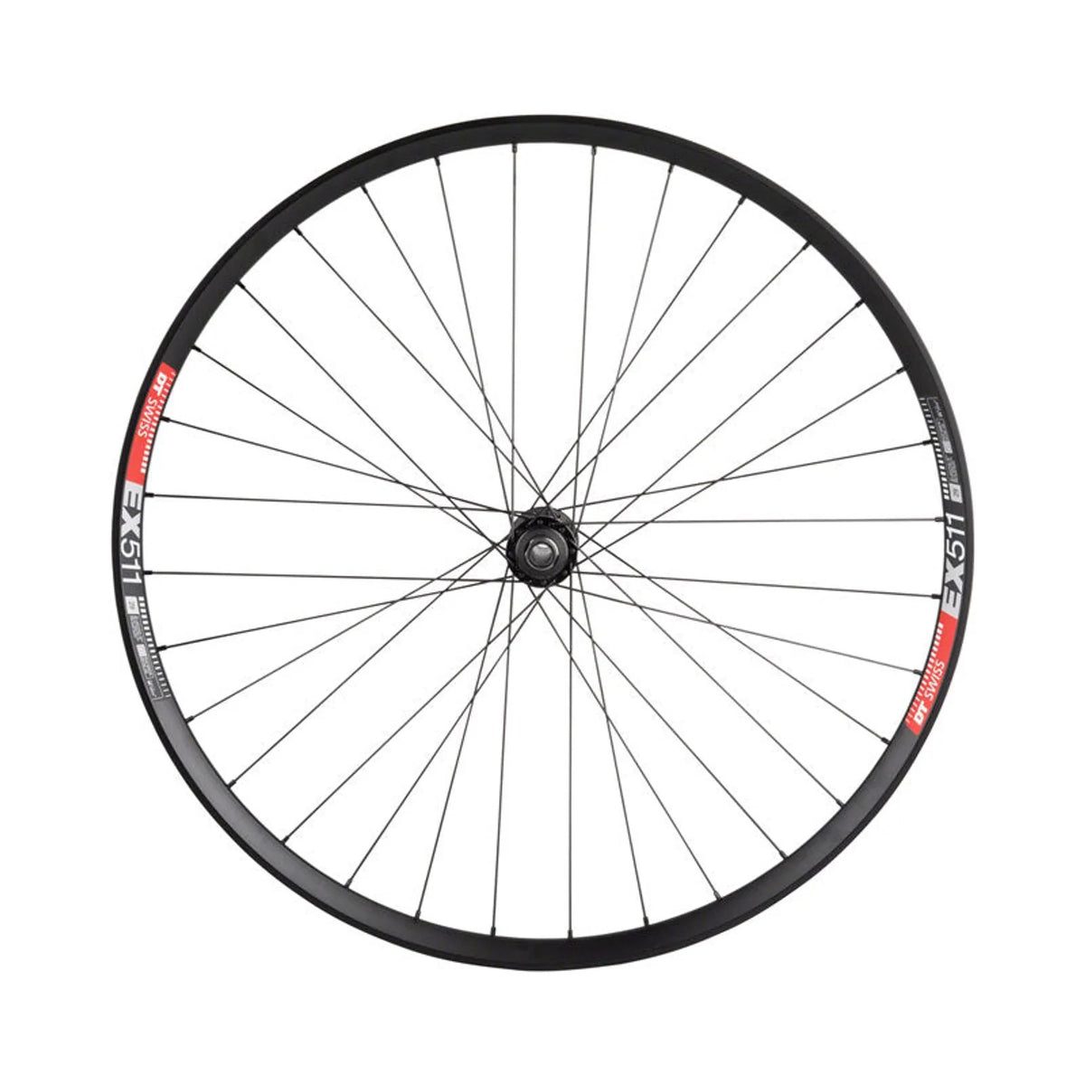 Quality Wheels DT Swiss EX 511 Shimano XTR Front Wheel - 29", 15 x 110mm, Center-Lock, Black – Basic Replacement Quality Wheels DT Swiss EX 511 Shimano XTR Front Wheel - 29", 15 x 110mm, Center-Lock, Black (Bicycle (view 3 of 4)