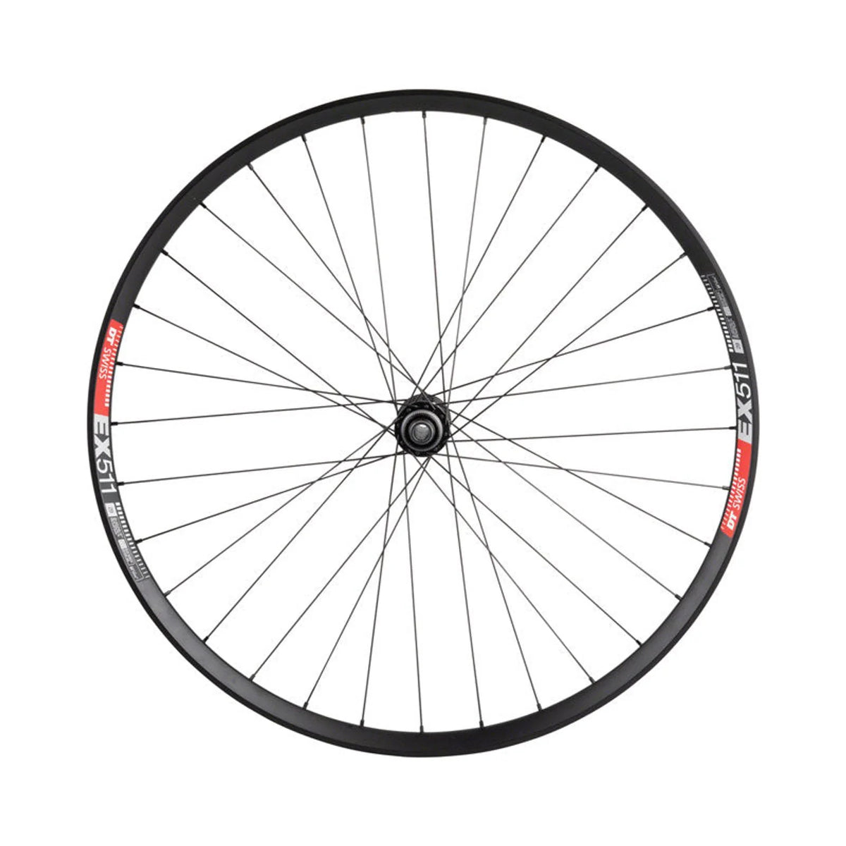 Quality Wheels DT Swiss EX 511 Shimano XTR Front Wheel - 29", 15 x 110mm, Center-Lock, Black – Basic Replacement Quality Wheels DT Swiss EX 511 Shimano XTR Front Wheel - 29", 15 x 110mm, Center-Lock, Black (Bicycle (view 4 of 4)