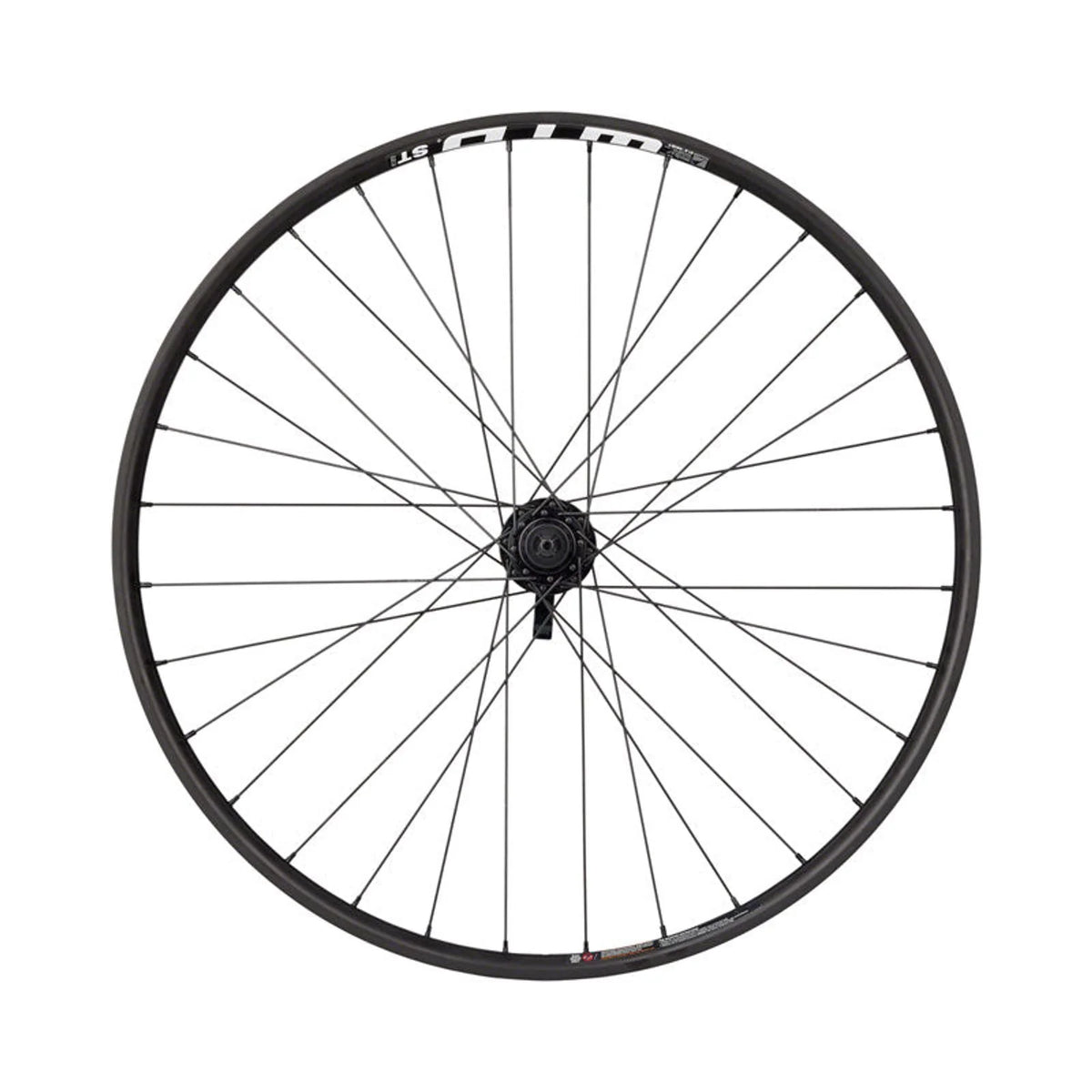 Quality Wheels WTB ST i23 TCS Disc Front Wheel - 27.5", QR x 100mm, 6-Bolt, Black – Basic Replacement Quality Wheels WTB ST i23 TCS Disc Front Wheel - 27.5", QR x 100mm, 6-Bolt, Black (Bicycle Wheels) (view 2 of 2)