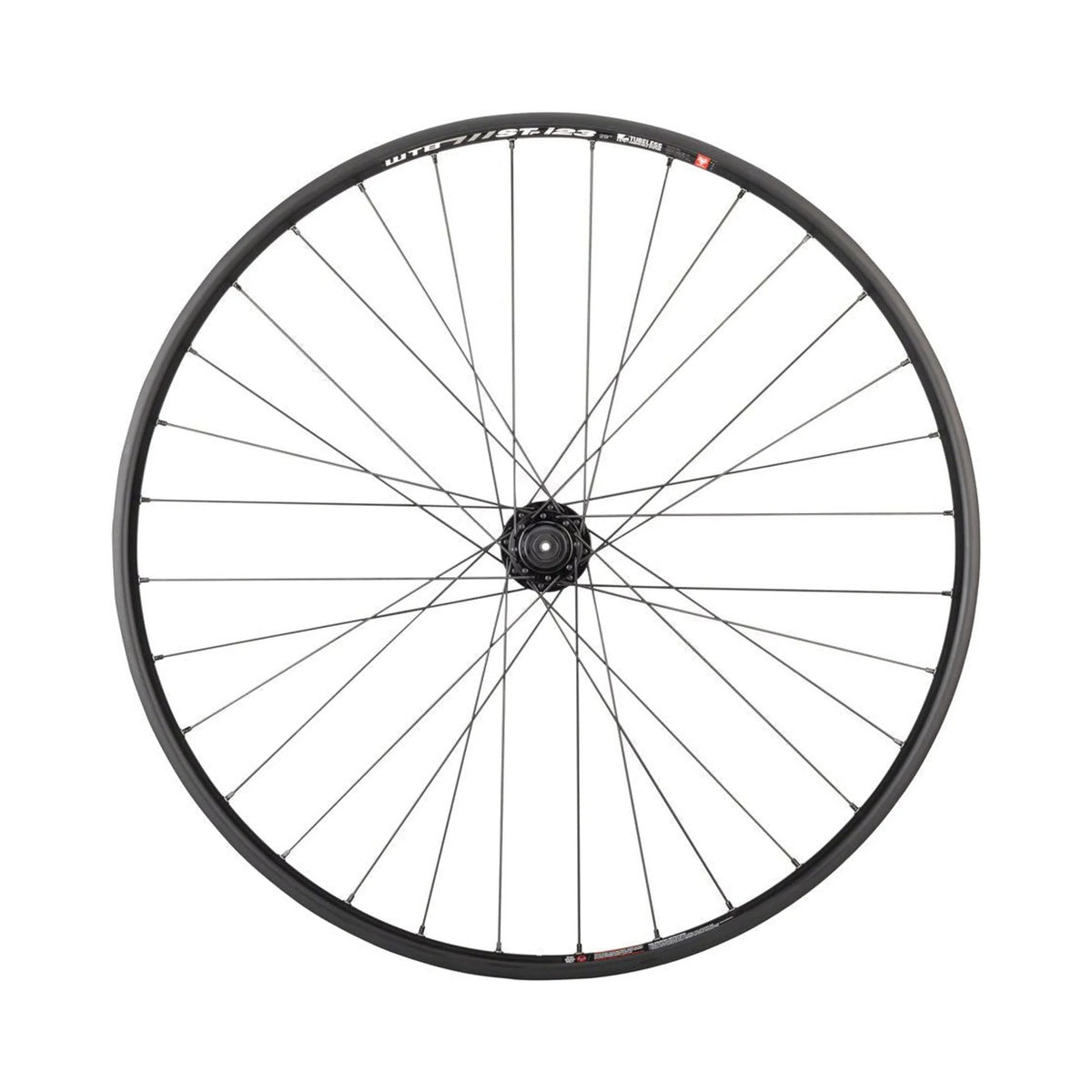 Basic Replacement Quality Wheels WTB ST i23 TCS Disc Front Wheel - 29", QR x 100mm, 6-Bolt, Black (Bicycle Wheels) – product
