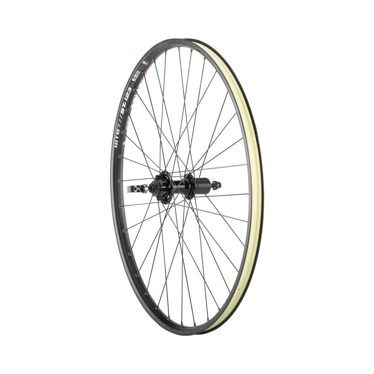 Quality Wheels WTB ST i23 TCS Disc Rear Wheel - 27.5", QR x 135mm, 6-Bolt, HG 10, Black – Basic Replacement Quality Wheels WTB ST i23 TCS Disc Rear Wheel - 27.5", QR x 135mm, 6-Bolt, HG 10, Black (Bicycle Wheels)