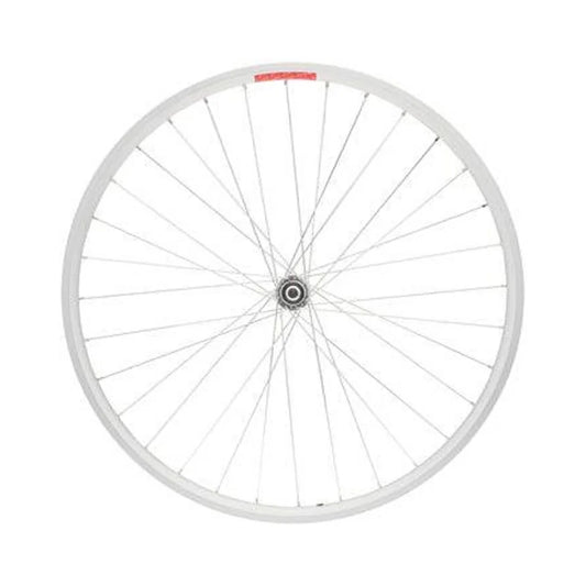 Basic Replacement Sta-Tru Double Wall Front Wheel - 24", Bolt-On, 3/8 x 100mm, Silver (Bicycle Wheels) – studio product photo