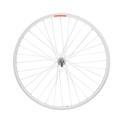 Basic Replacement Sta-Tru Double Wall Rear Wheel - 27.5", QR, 10 x 135mm, Freewheel, Silver (Bicycle Wheels) – showcase image