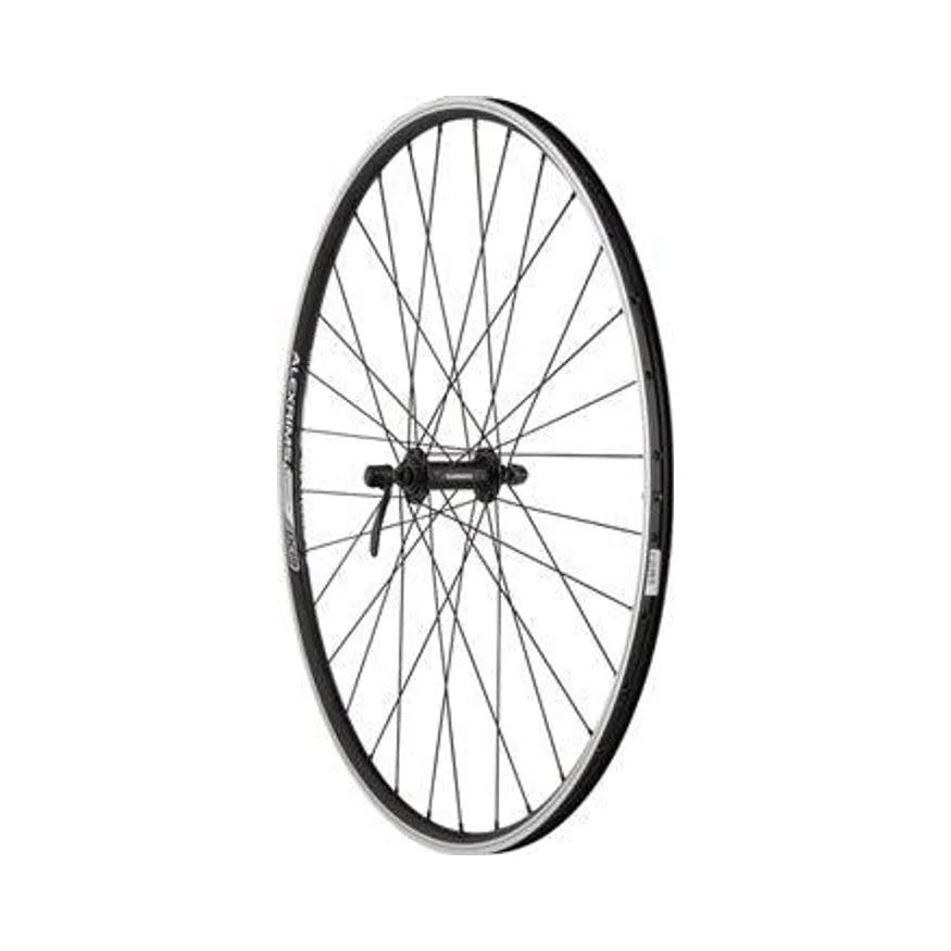 Basic Replacement Value Double Wall Series Front Wheel - 700, QR x 100mm, Rim Brake, Black, Clincher – Basic Replacement Value Double Wall Series Front Wheel - 700, QR x 100mm, Rim Brake, Black, Clincher (Bicycle Wheels)