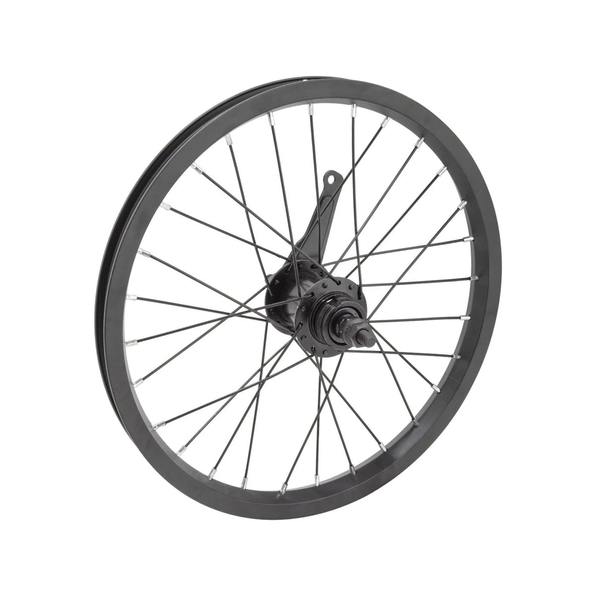 Basic Replacement Wheelmaster 16" Juvenile Rear Wheel - Coaster Brake, Black (Bicycle Wheels) – studio product photo