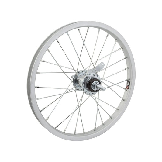 Basic Replacement Wheelmaster 16" Juvenile Rear Wheel - Coaster Brake, Silver (Bicycle Wheels) – studio product photo