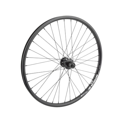 Wheelmaster 26" Alloy Mountain Disc Double Wall Rear Wheel - 8-10s Cass, 6 Bolt, QR – Basic Replacement Wheelmaster 26" Alloy Mountain Disc Double Wall Rear Wheel - 8-10s Cass, 6 Bolt, QR (Bicycle Wheels)
